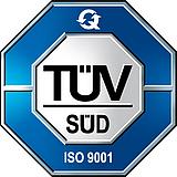 TÜV Süd ISO 9001 Logo of TÜV Süd ISO 9001